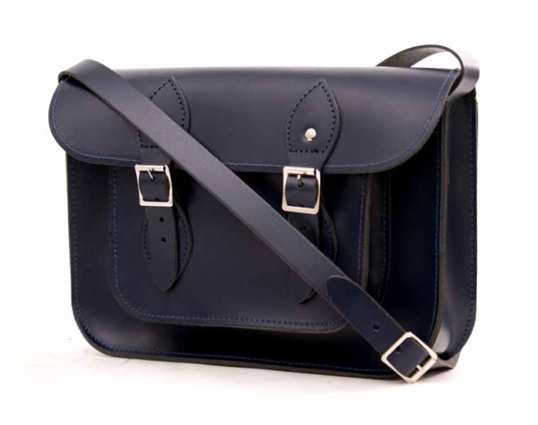 SATCHEL 11" NAVY